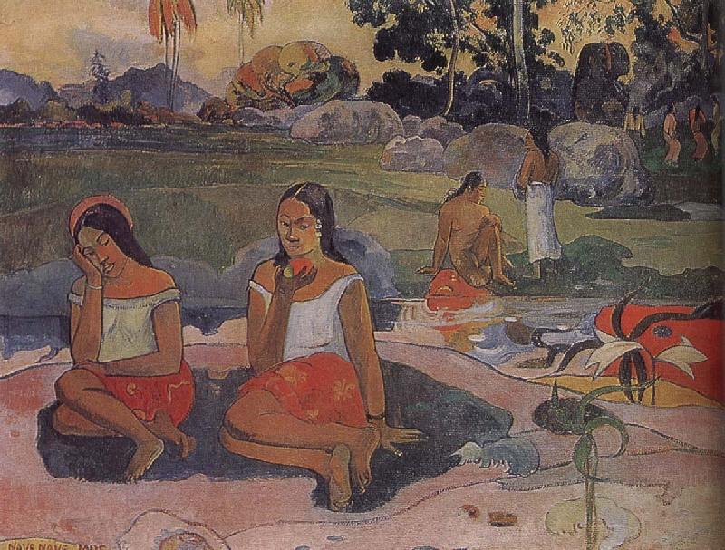 Paul Gauguin Sacred spring Norge oil painting art